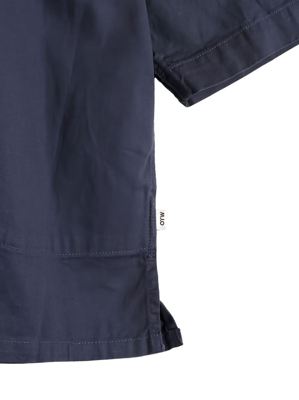 short-sleeve linen polo shirt - 4