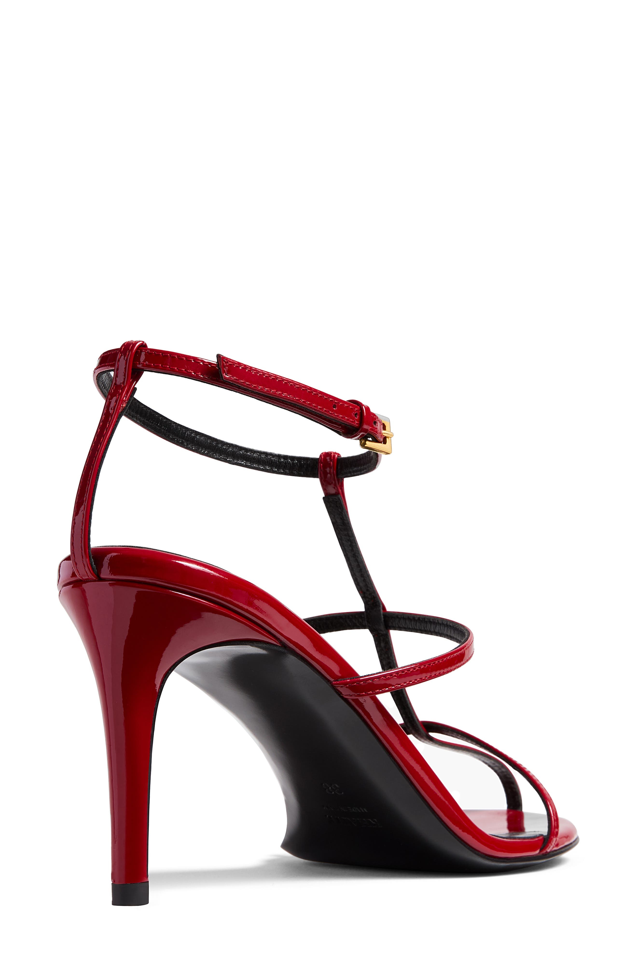 Khaite Cage Sandal in Fire Red at Nordstrom - 3