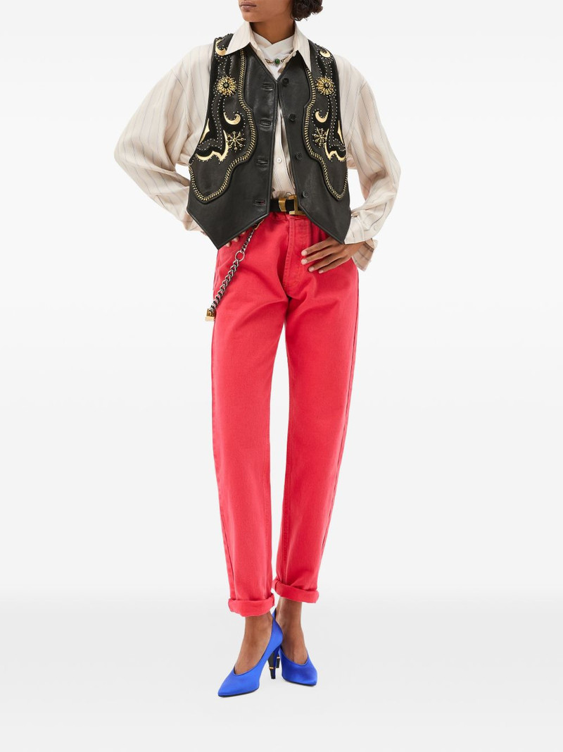 VERSACE straight-leg jeans outlook