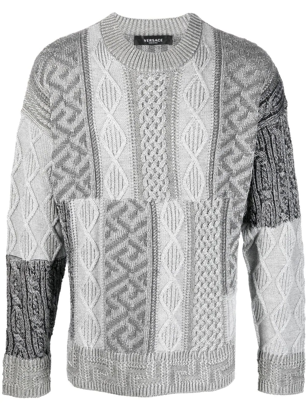 cable-knit jumper - 1