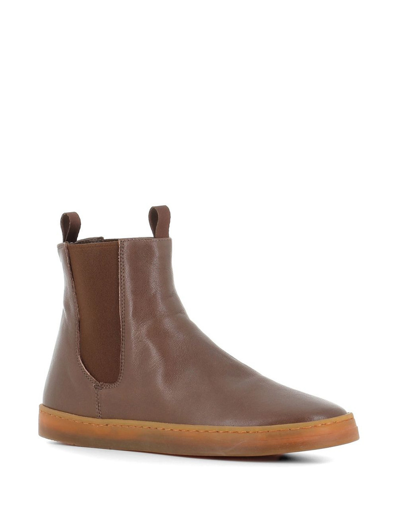 OFFICINE CREATIVE pull-tab leather boots outlook