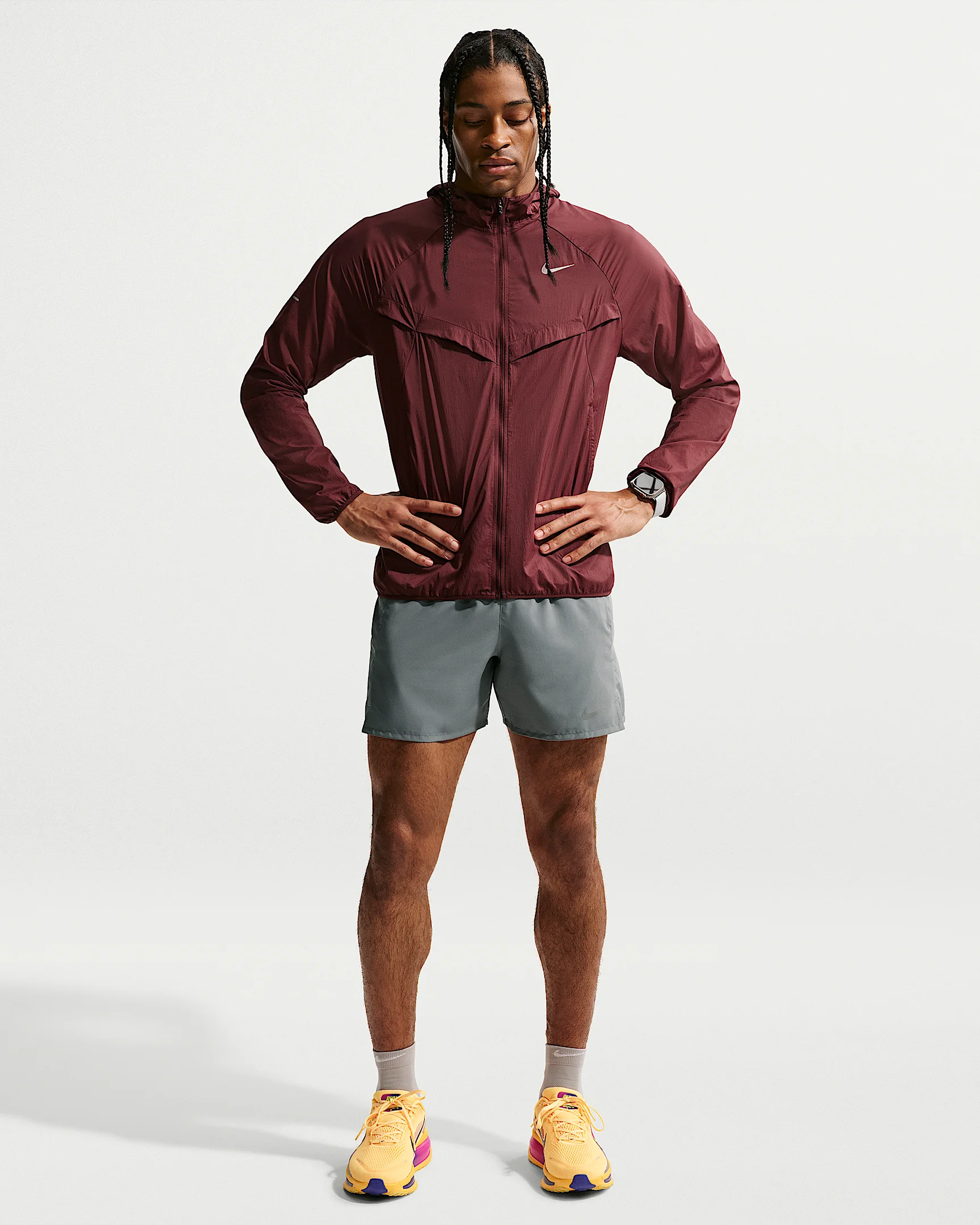 Nike Miler Men's Dri-FIT 5" Brief-Lined Running Shorts - 1