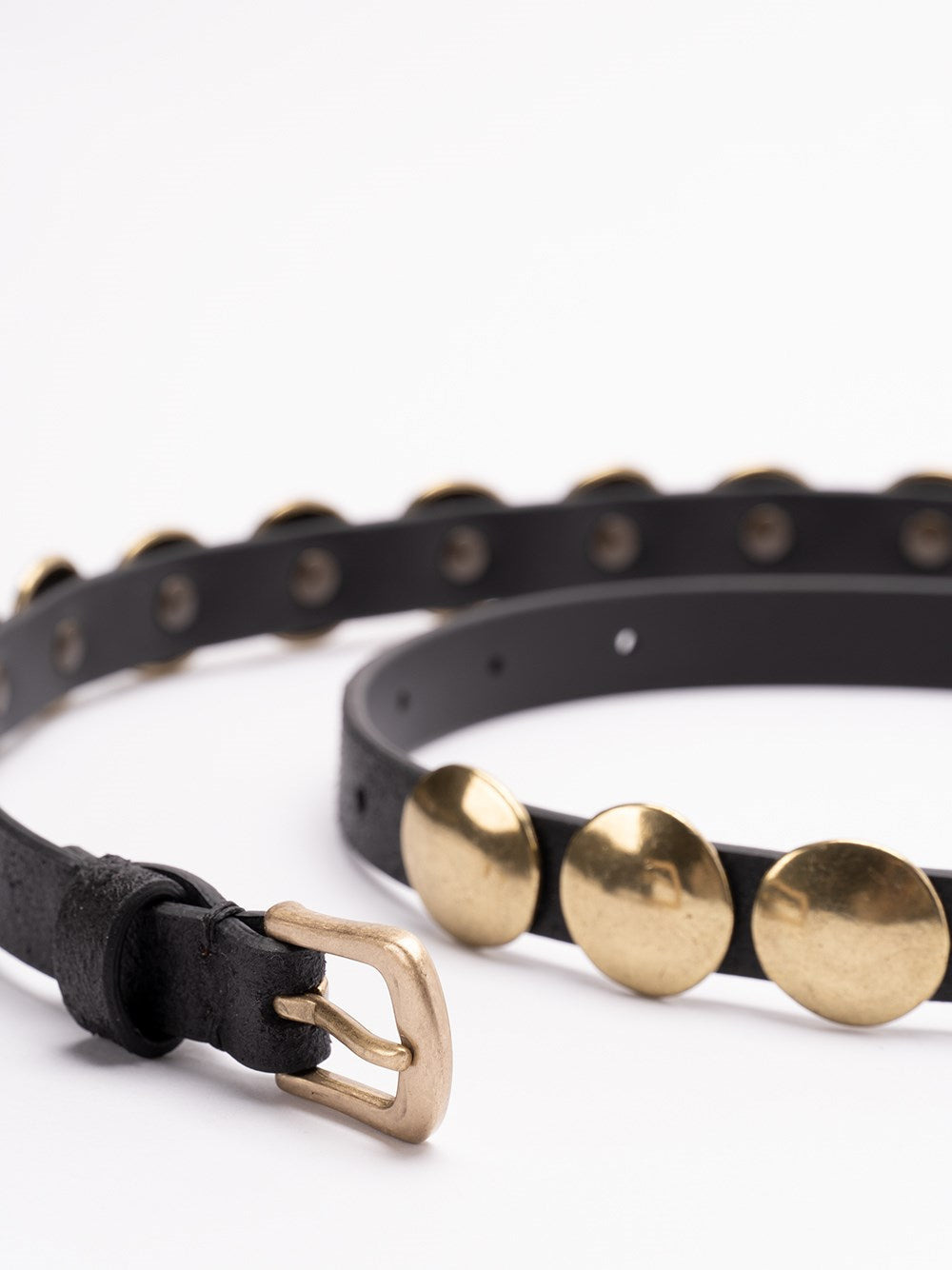 Golden Goose Women `Trinidad` Thin Belt With Studs - 2