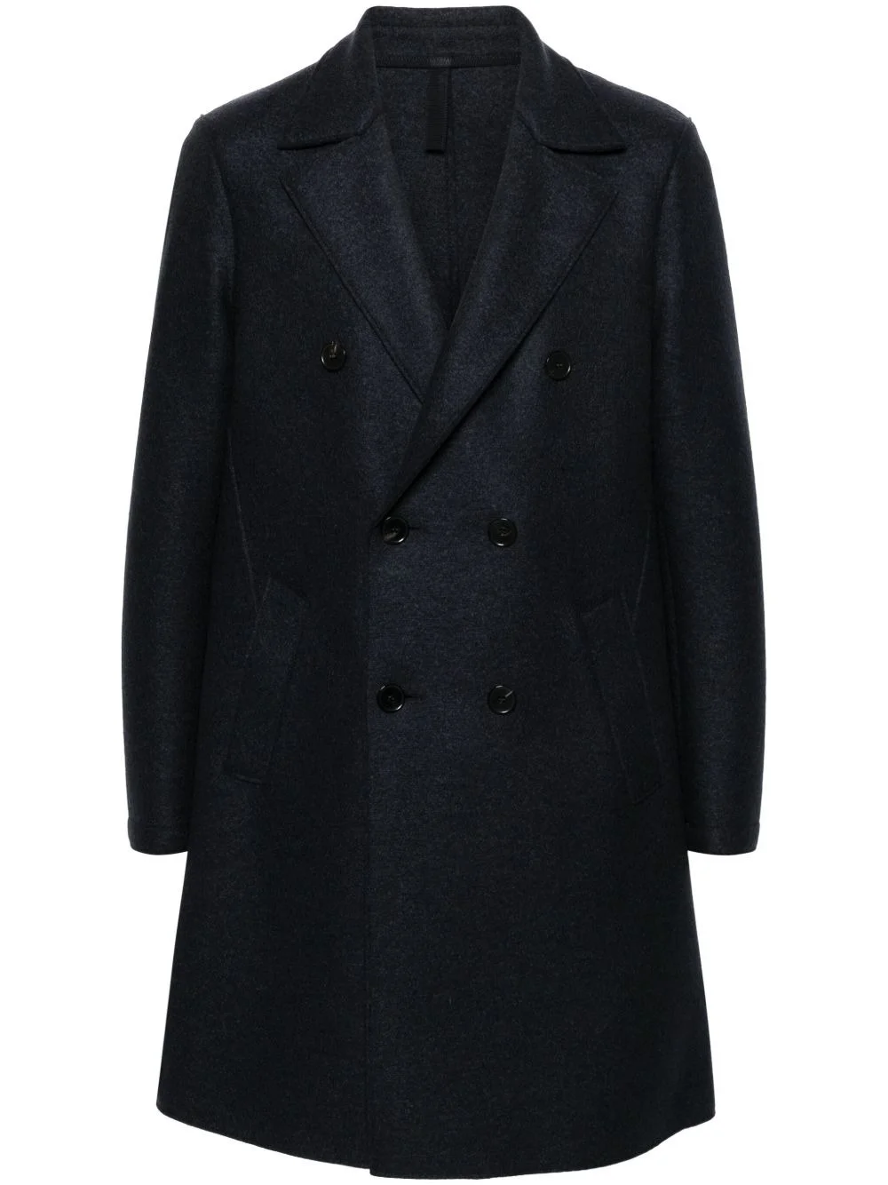 boiled-wool coat - 1