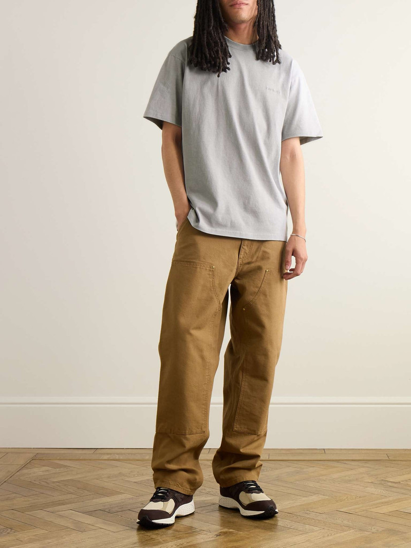 Carhartt Duster Garment-Dyed Logo-Embroidered Cotton-Jersey T-Shirt outlook