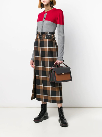 Marni colour-block knitted cardigan outlook