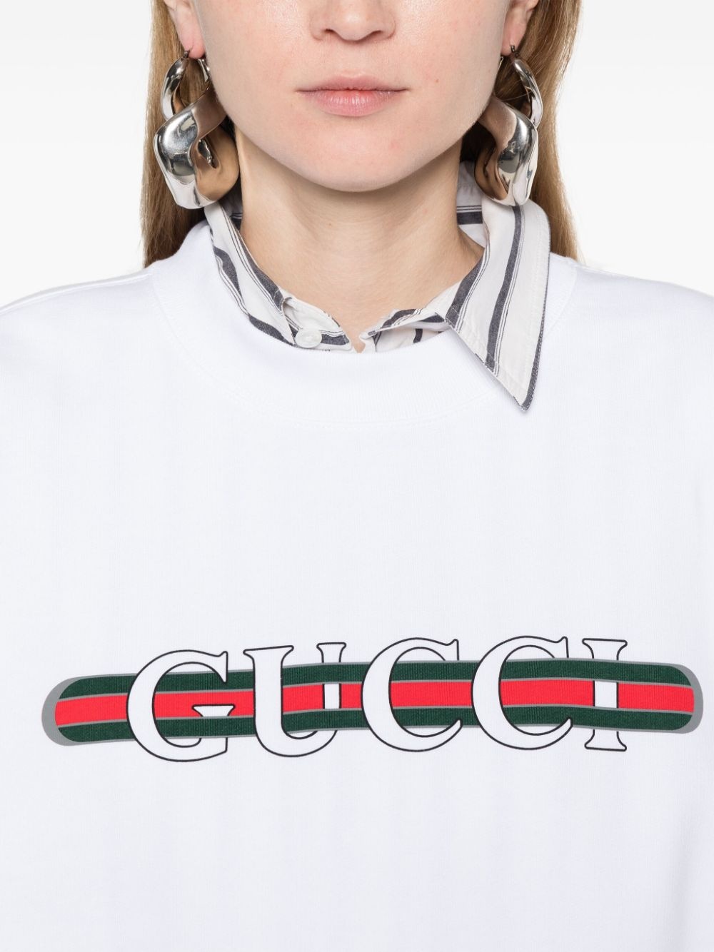 Gucci Web-print sweatshirt - 5