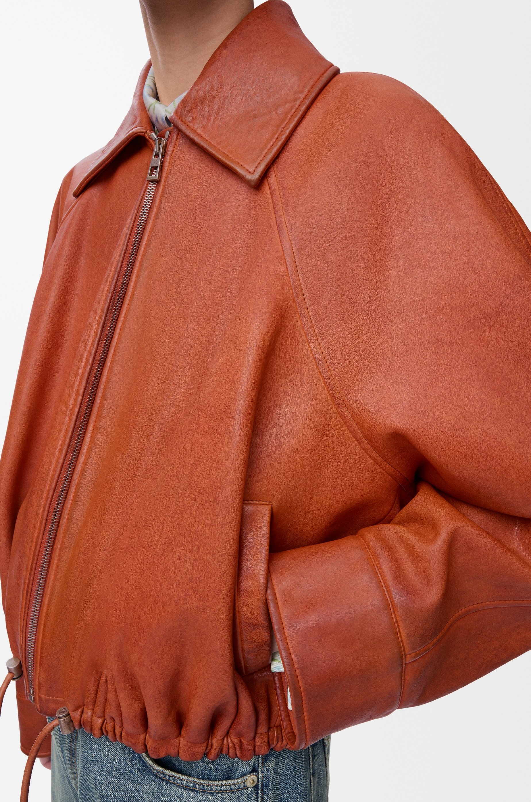 Balloon jacket in nappa lambskin - 5