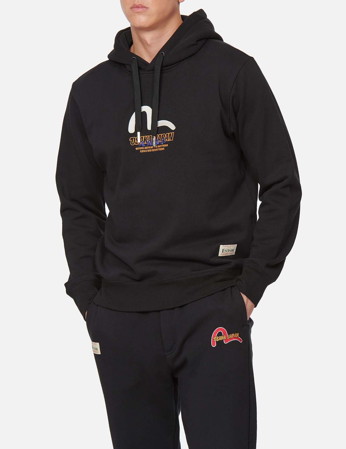 DARUMA BROTHERS PRINT HOODED SWEATSHIRT - 4