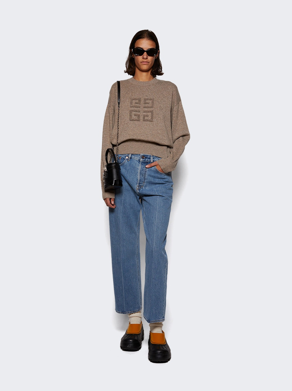 4g Cashmere Sweater Pumice Beige - 2