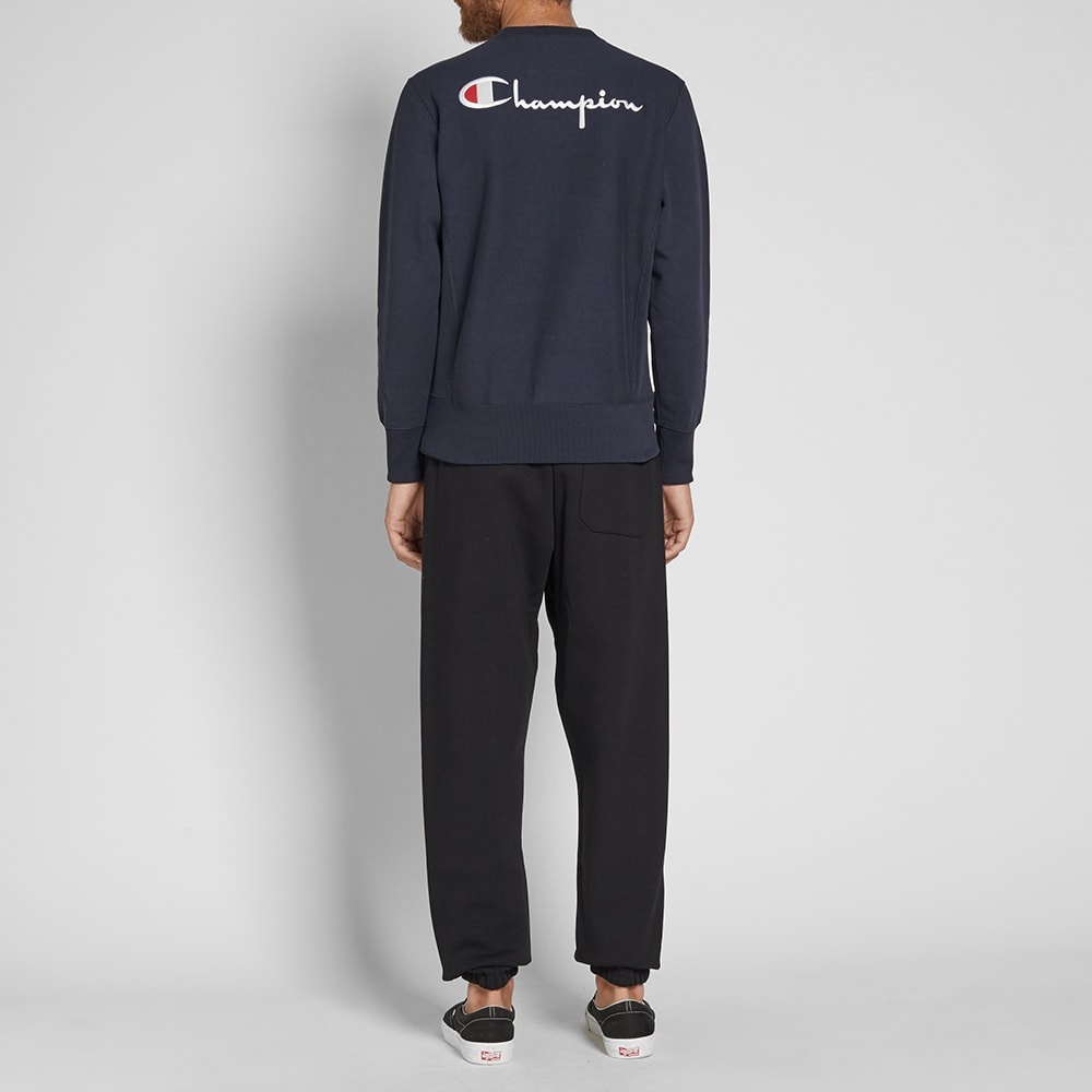 Champion Reverse Weave Script Logo Crew Sweat - 9