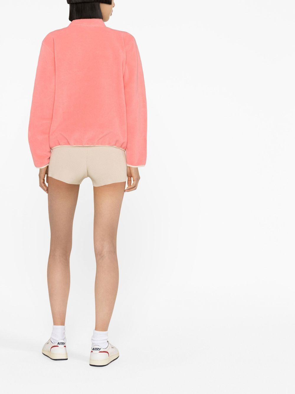 logo-embroidered sweatshirt - 4