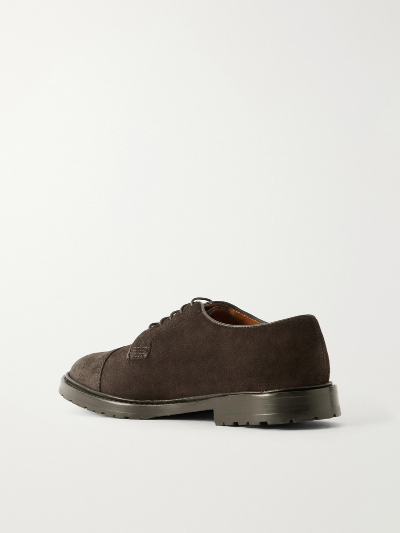 Jeffrey Waxed-Suede Derby Shoes 4