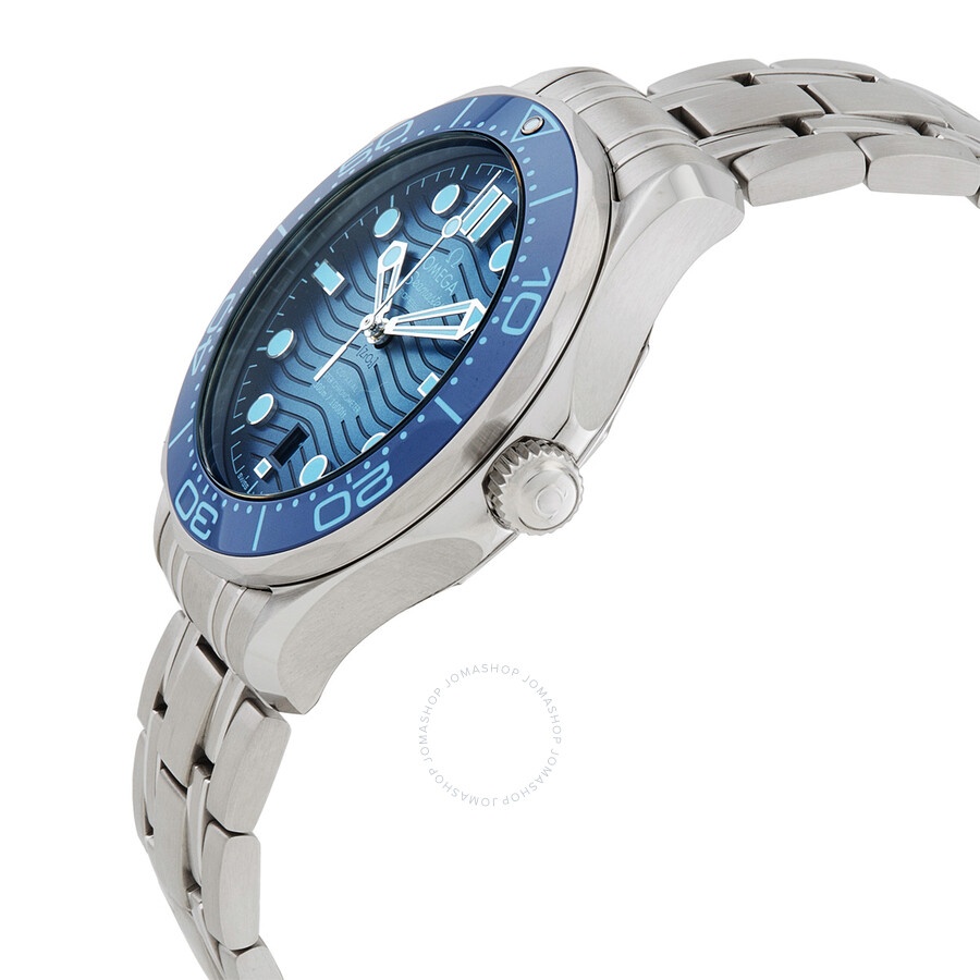 Omega Seamaster Automatic Chronometer Summer Blue Dial Men's Watch 210.30.42.20.03.003 - 2