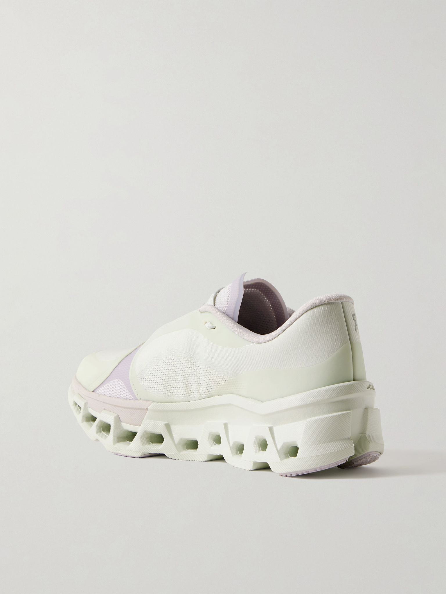 + Post Archive Faction Cloudmonster 2 rubber-trimmed mesh sneakers Light gray - 3