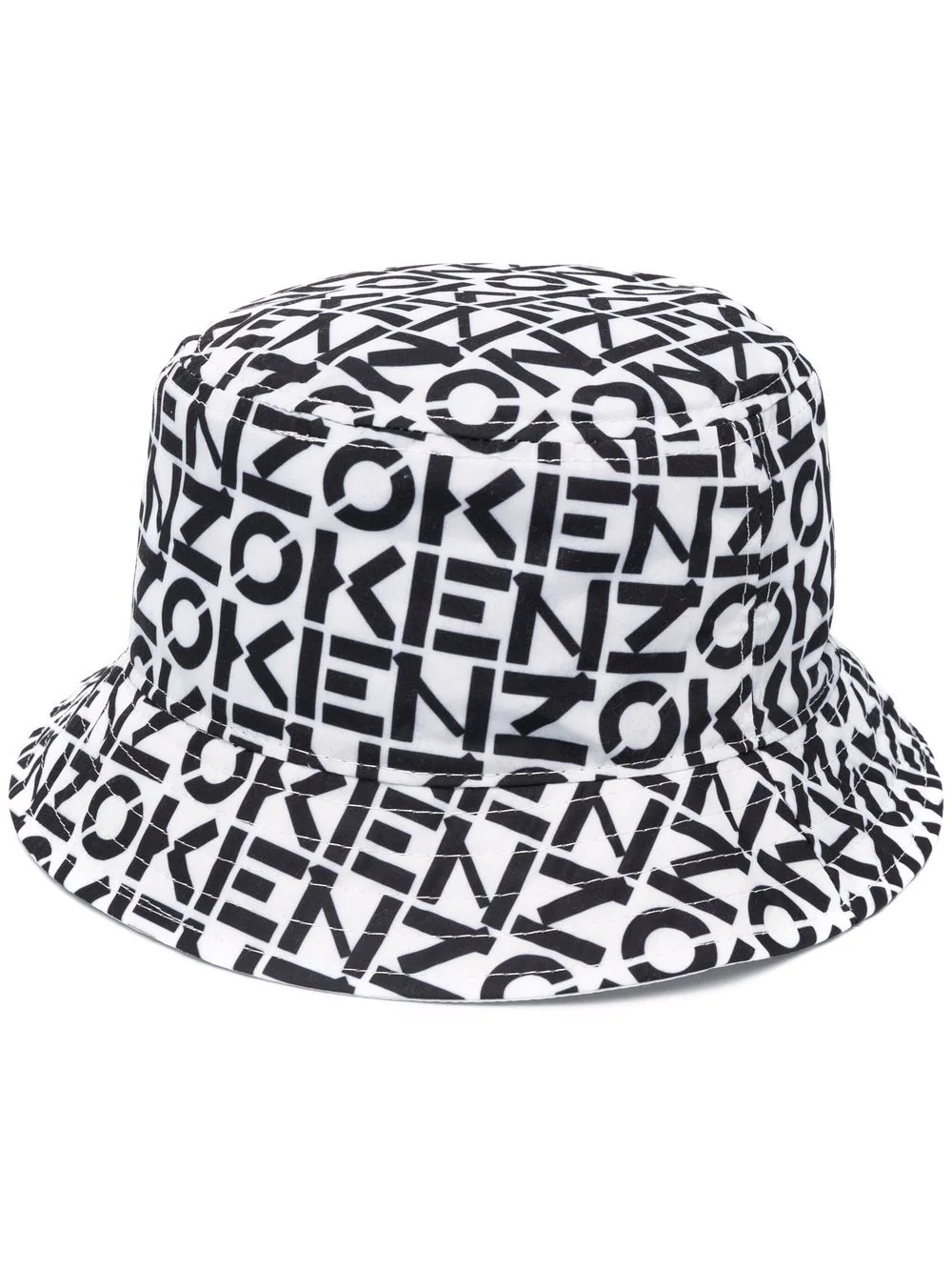 logo-print bucket hat - 1