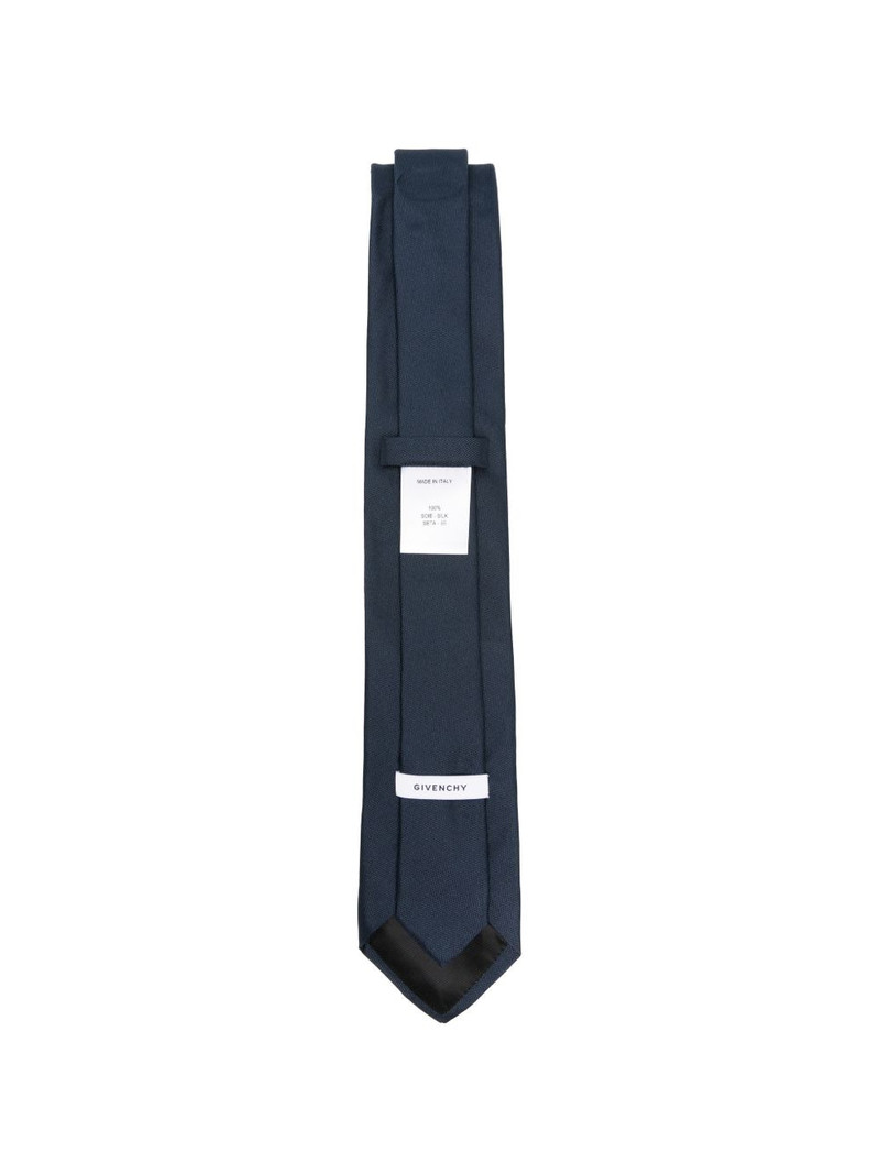Givenchy logo-detail tie outlook