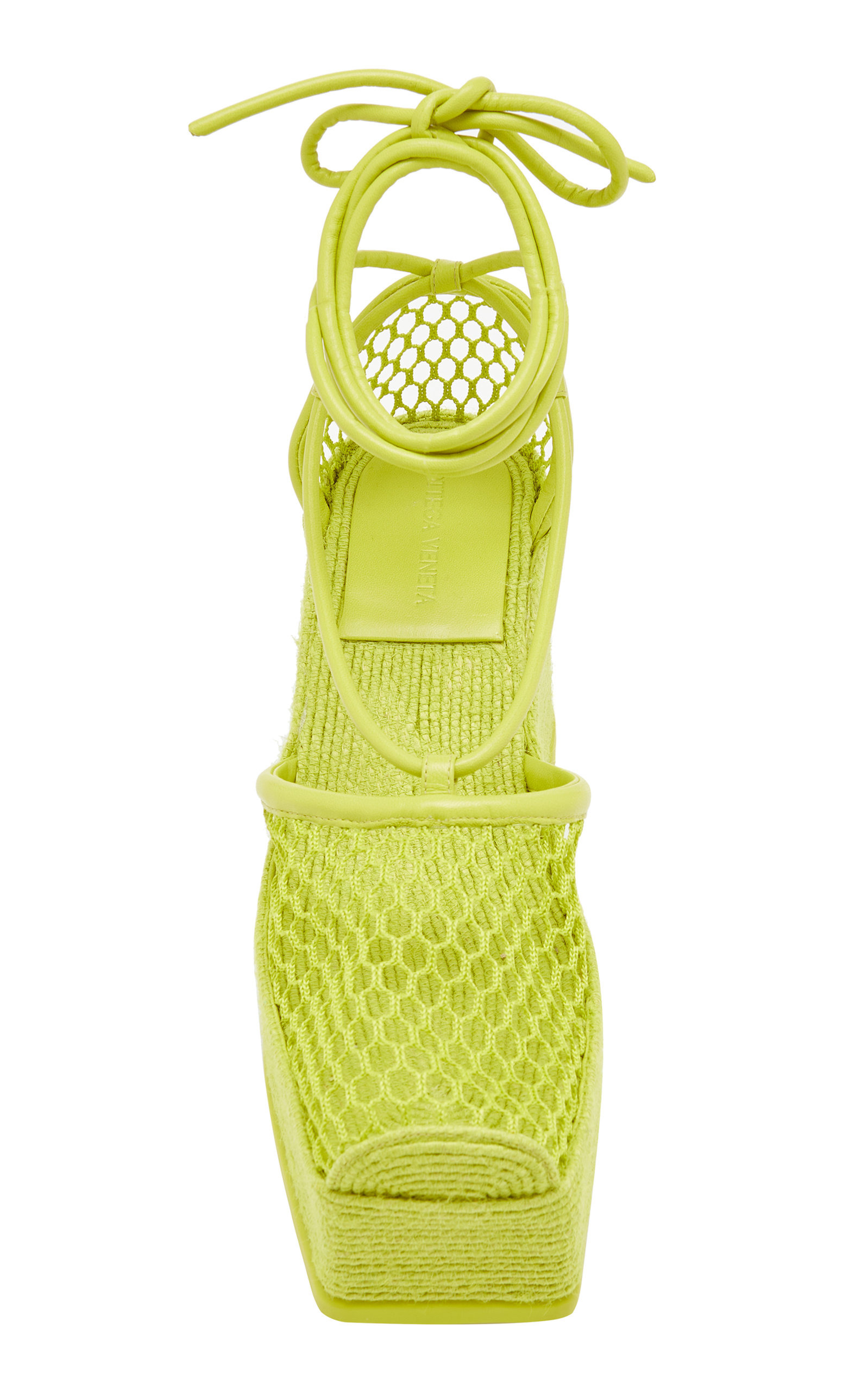 Lace-Up Wedge Espadrilles green - 3