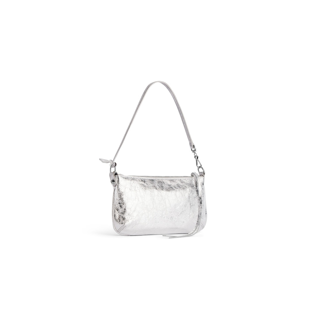 Women's Le City Pouch On Strap in Silver - 3