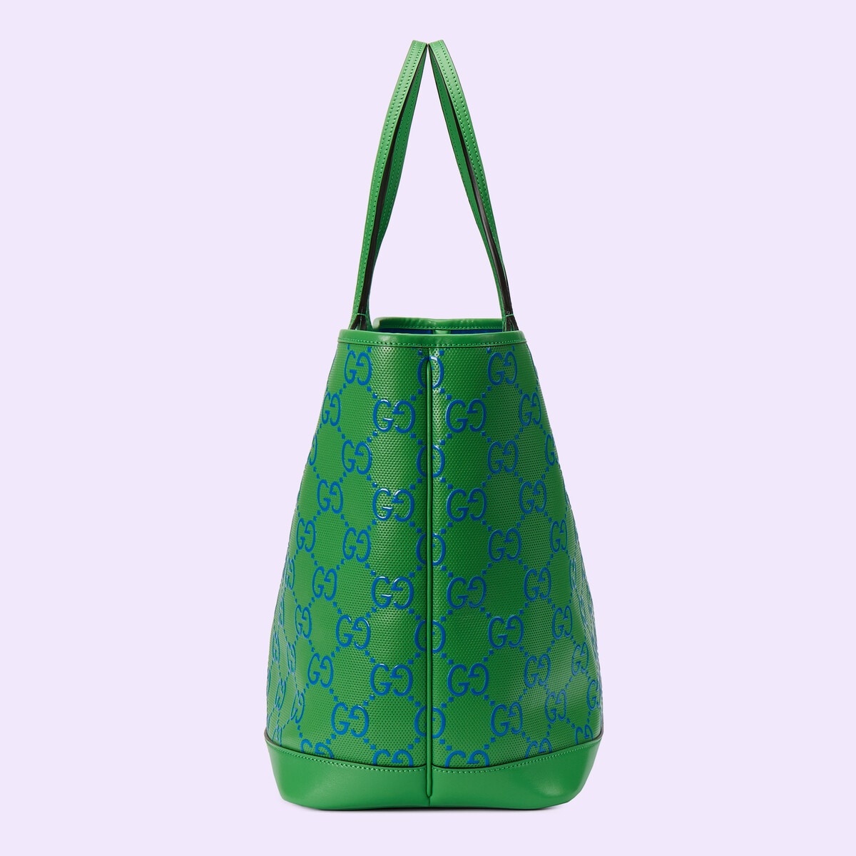 GG large embossed tote bag - 7