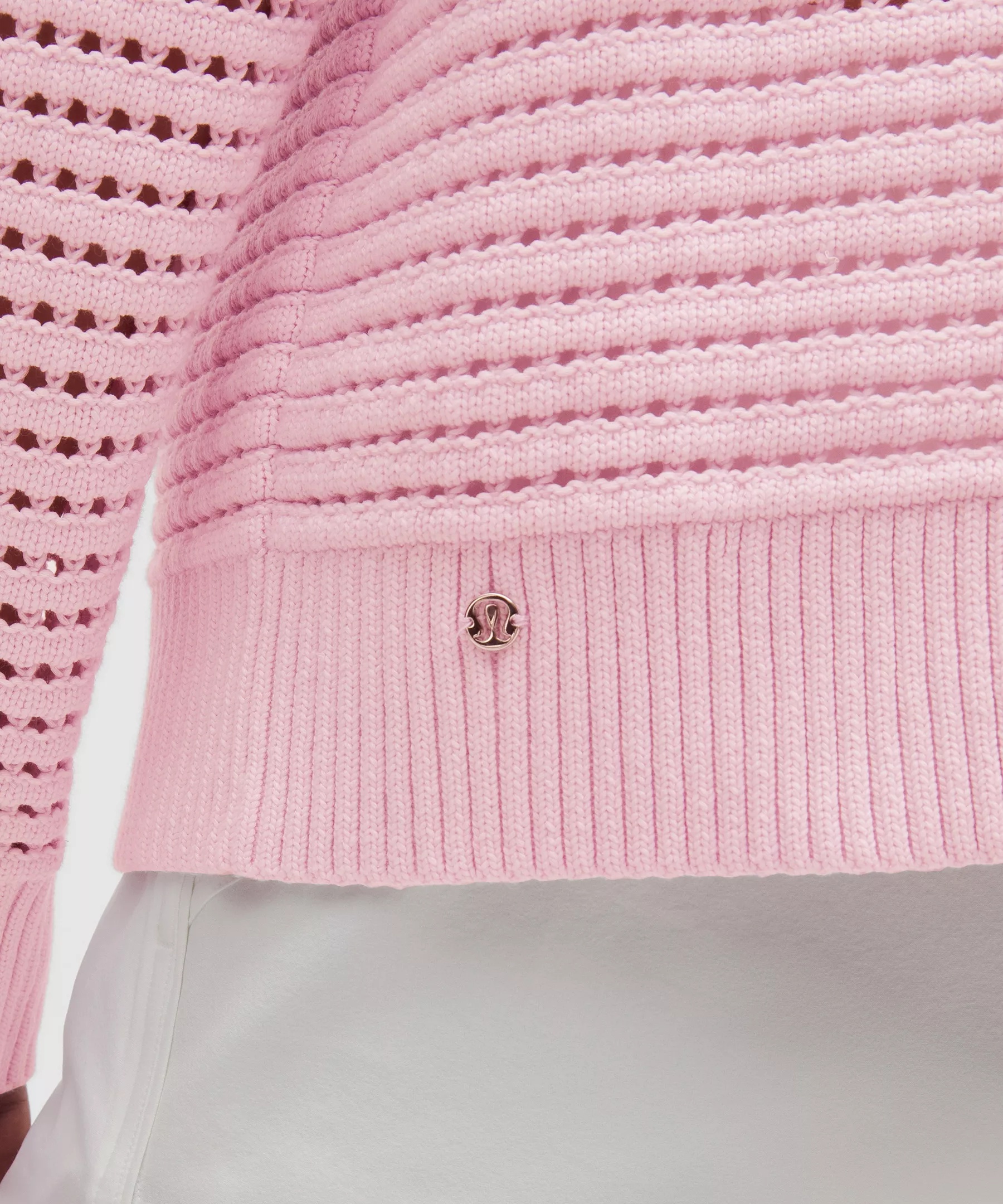 Cotton Crochet Pullover - 5