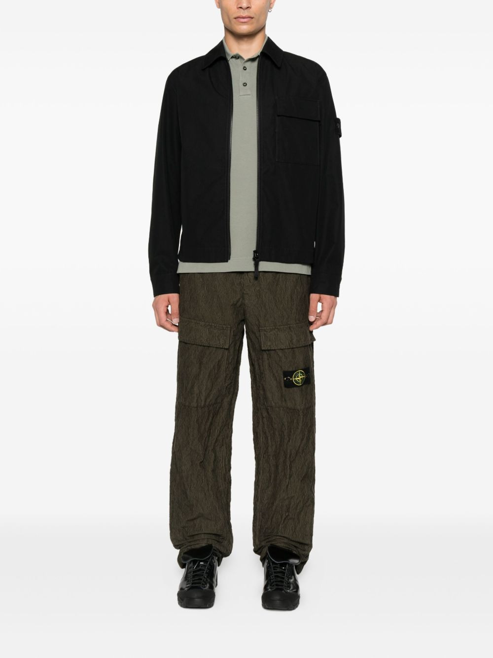 zip-fastening jacket - 2