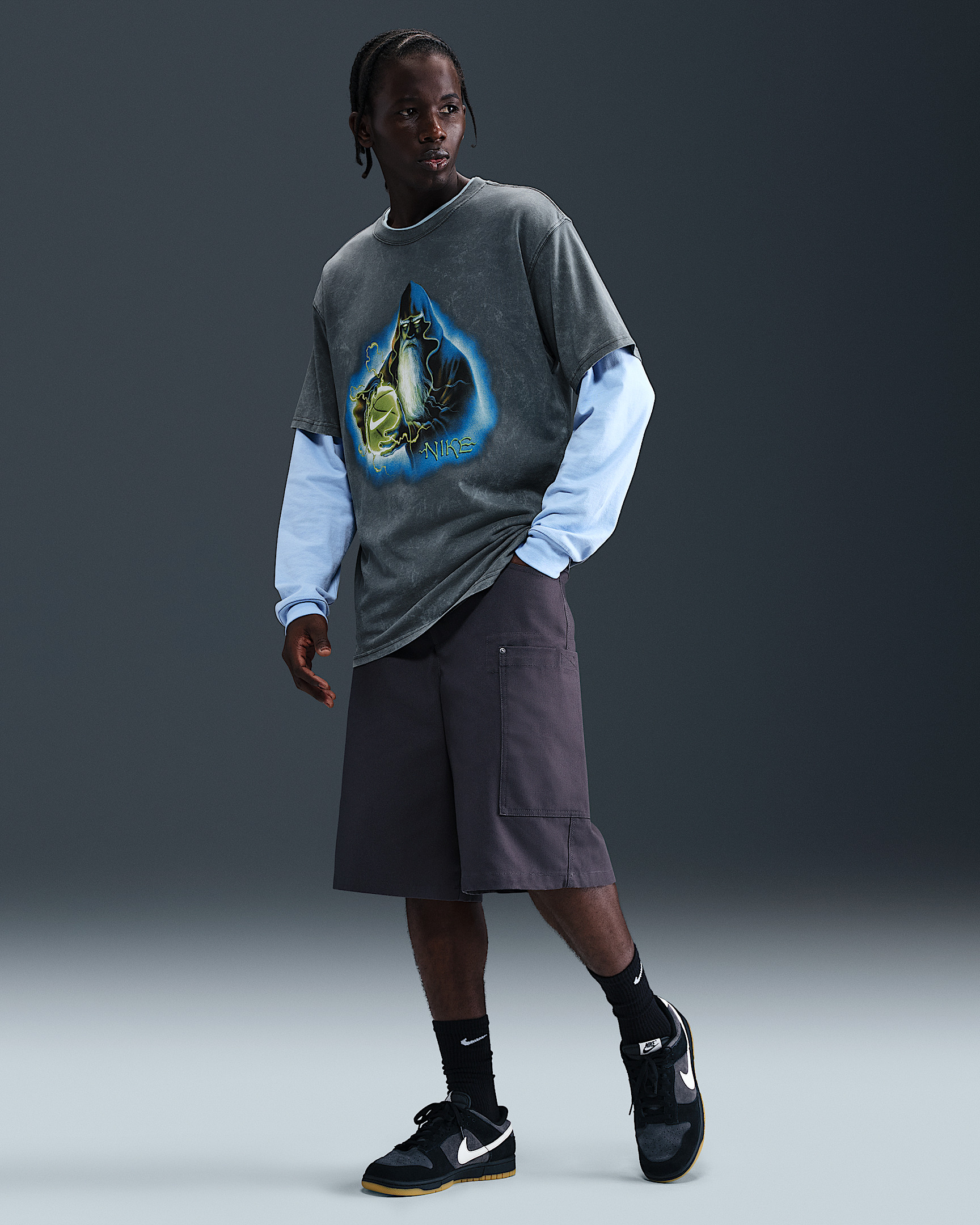 Nike Men's Basketball T-Shirt - 4