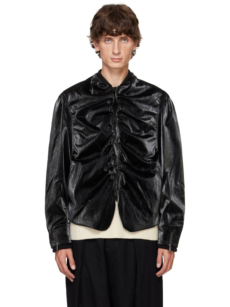Black Product. 21 Faux-Leather Jacket 1