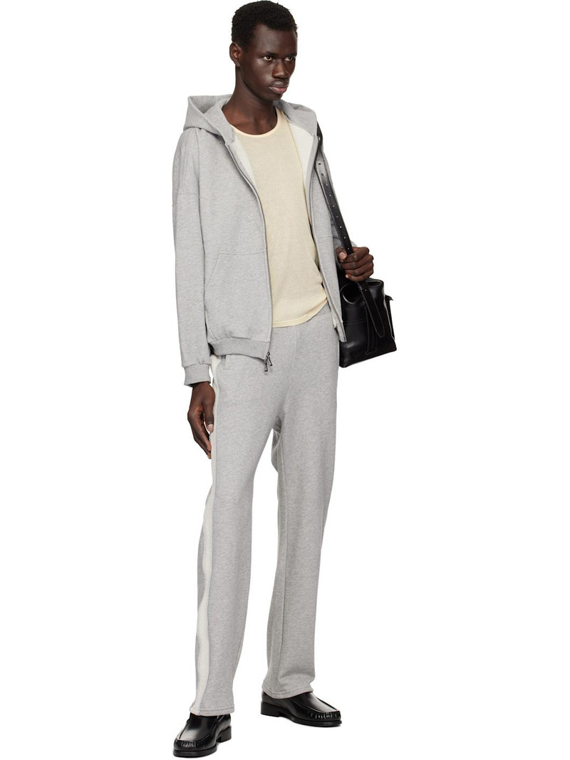 John Elliott Gray Track Sweatpants outlook