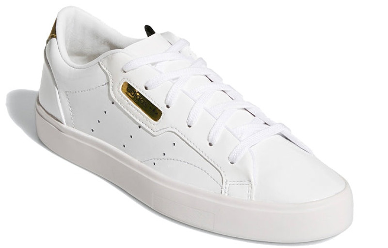 (WMNS) adidas Sleek 'Gold Metallic' FV3395 3