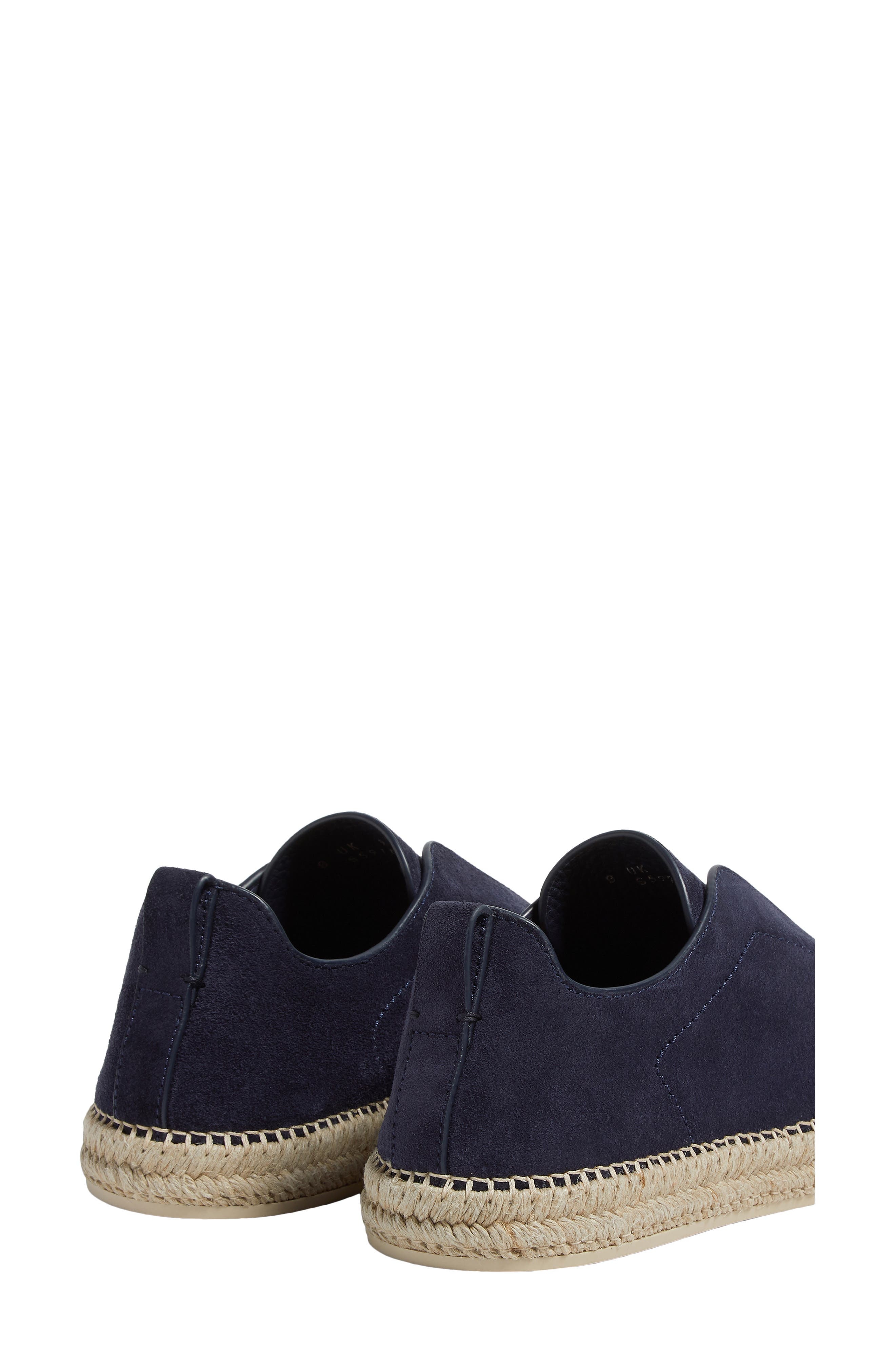 ZEGNA Triple Stitch™ Espadrille Slip-On Sneaker in Navy at Nordstrom - 2