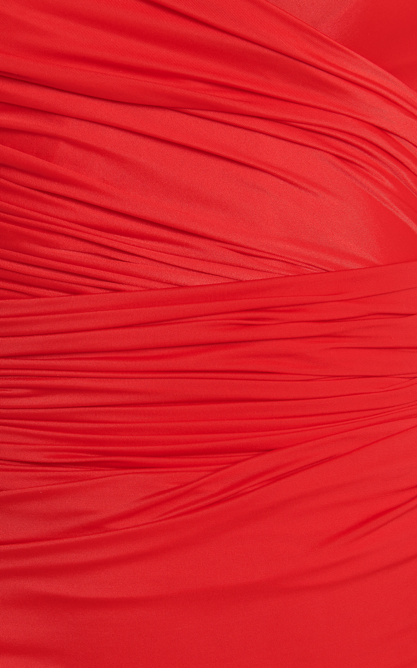 Ruched Jersey Mini Dress red - 5