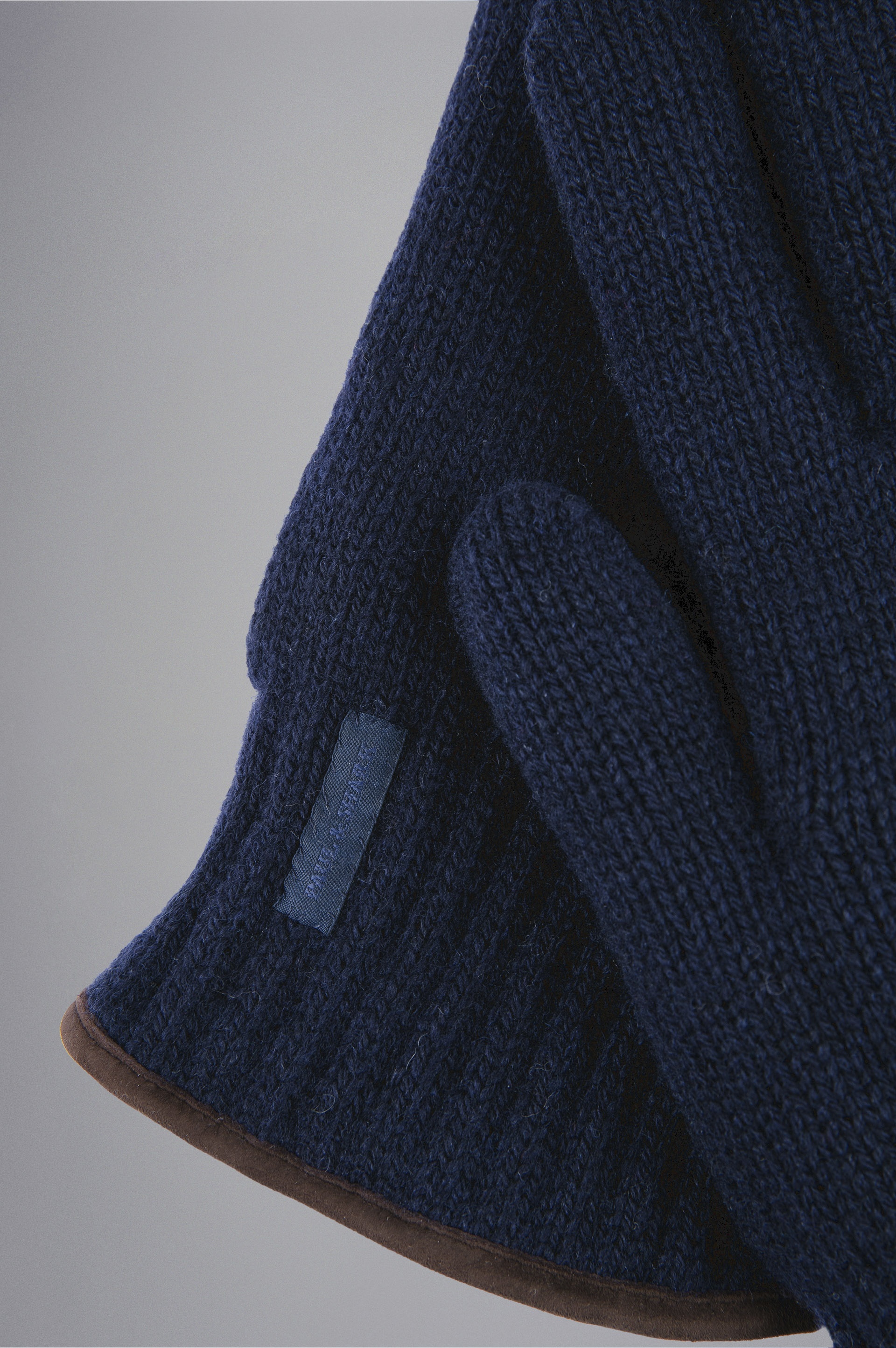 RE-WOOL GLOVES WITH SUEDE DETAILS - 2
