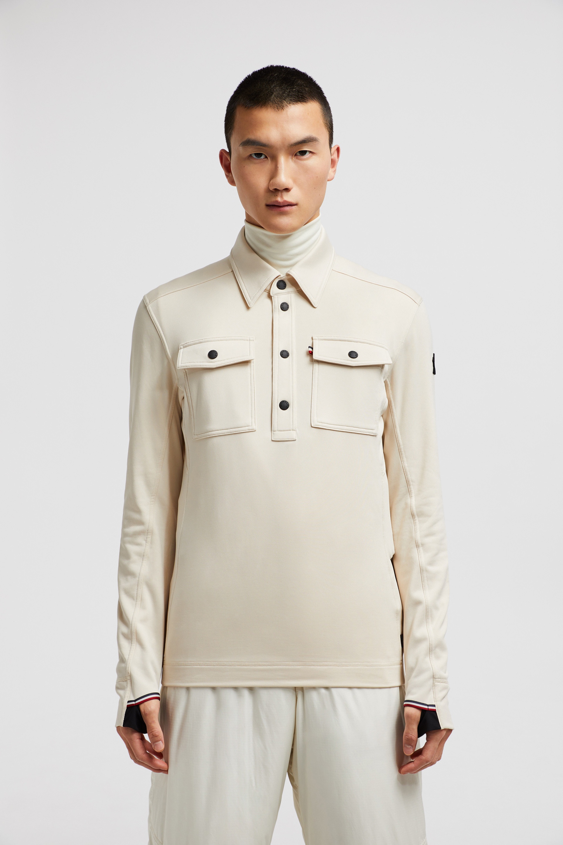 Polartec® Long Sleeve Polo Shirt - 3