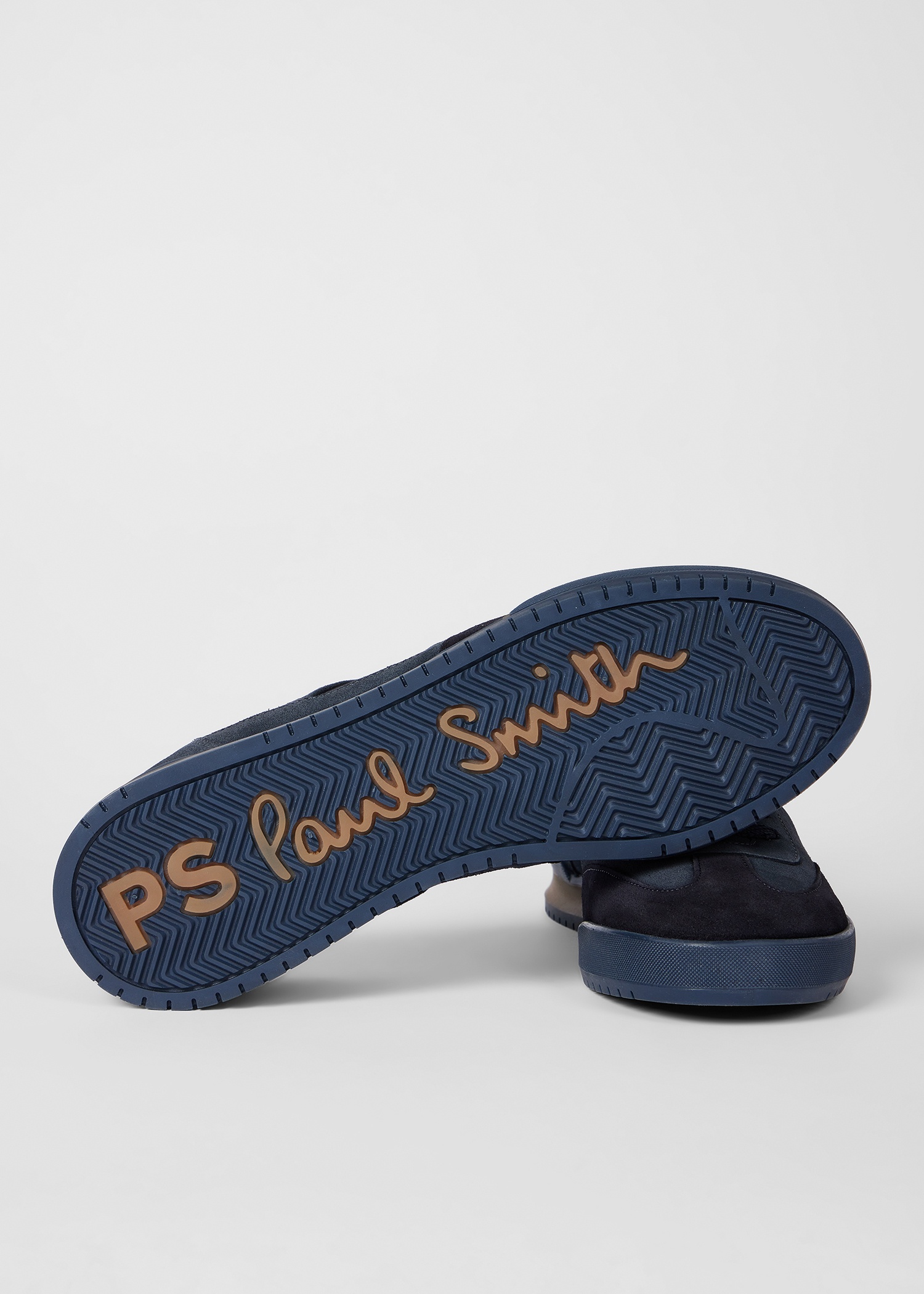 Navy Suede 'Dover' Trainers - 3