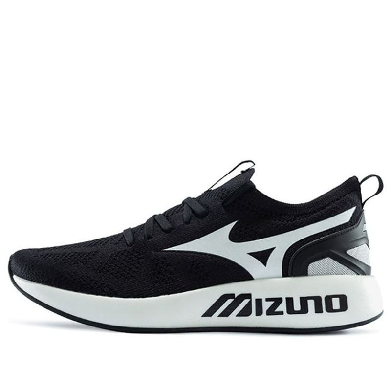 Mizuno PI Knit Low-top 'Black And White' D1GH202401 - 1