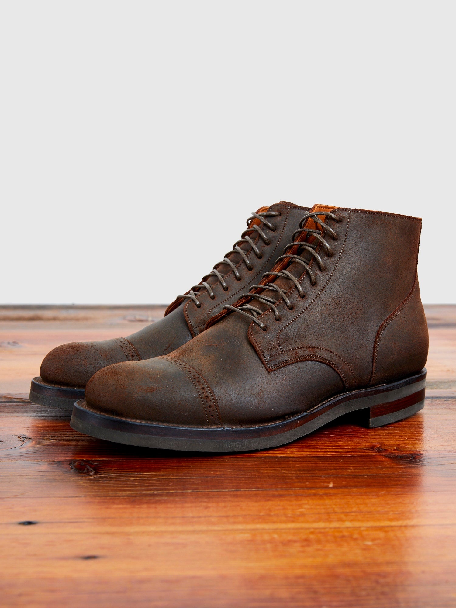 Service Boot Lined 2030 in Snuff Waxy Commander - 1