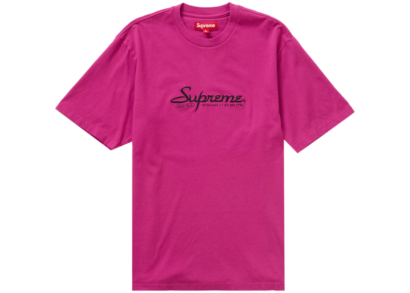 Supreme Contact S/S Top Plum - 1