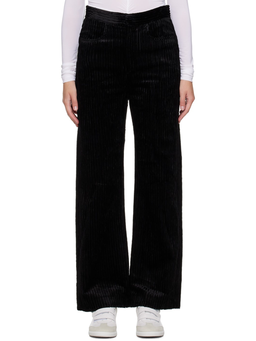 Black Daryl Trousers - 1