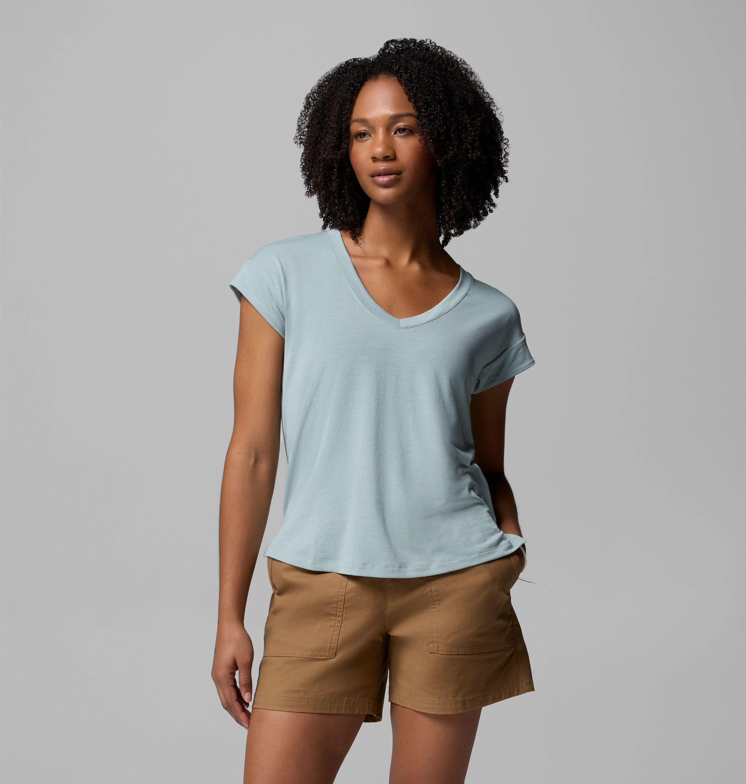 Women's Daniela Falls V-Neck Short Sleeve T-Shirt - 1