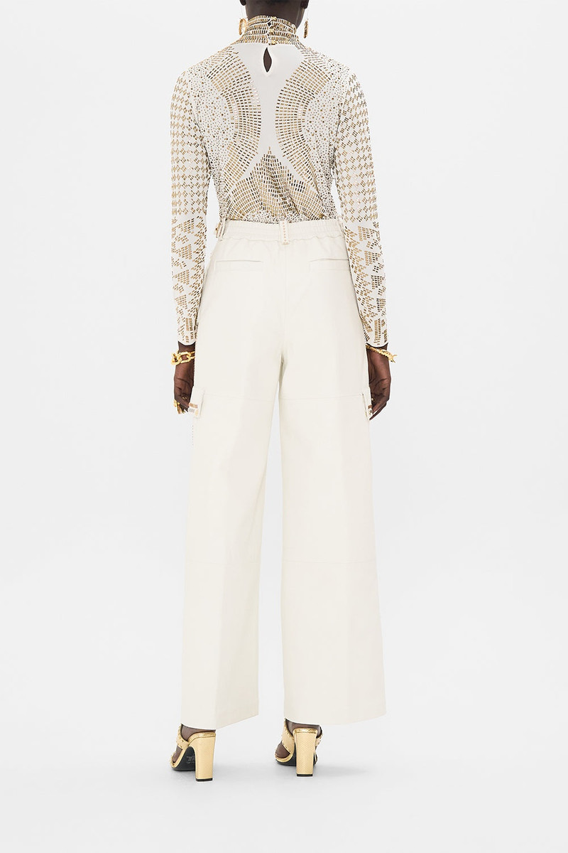 LEATHER UTILITY PANT 3