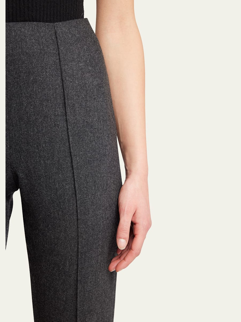 GIORGIO ARMANI Cashmere Flannel Slim-Leg Ankle Trousers outlook