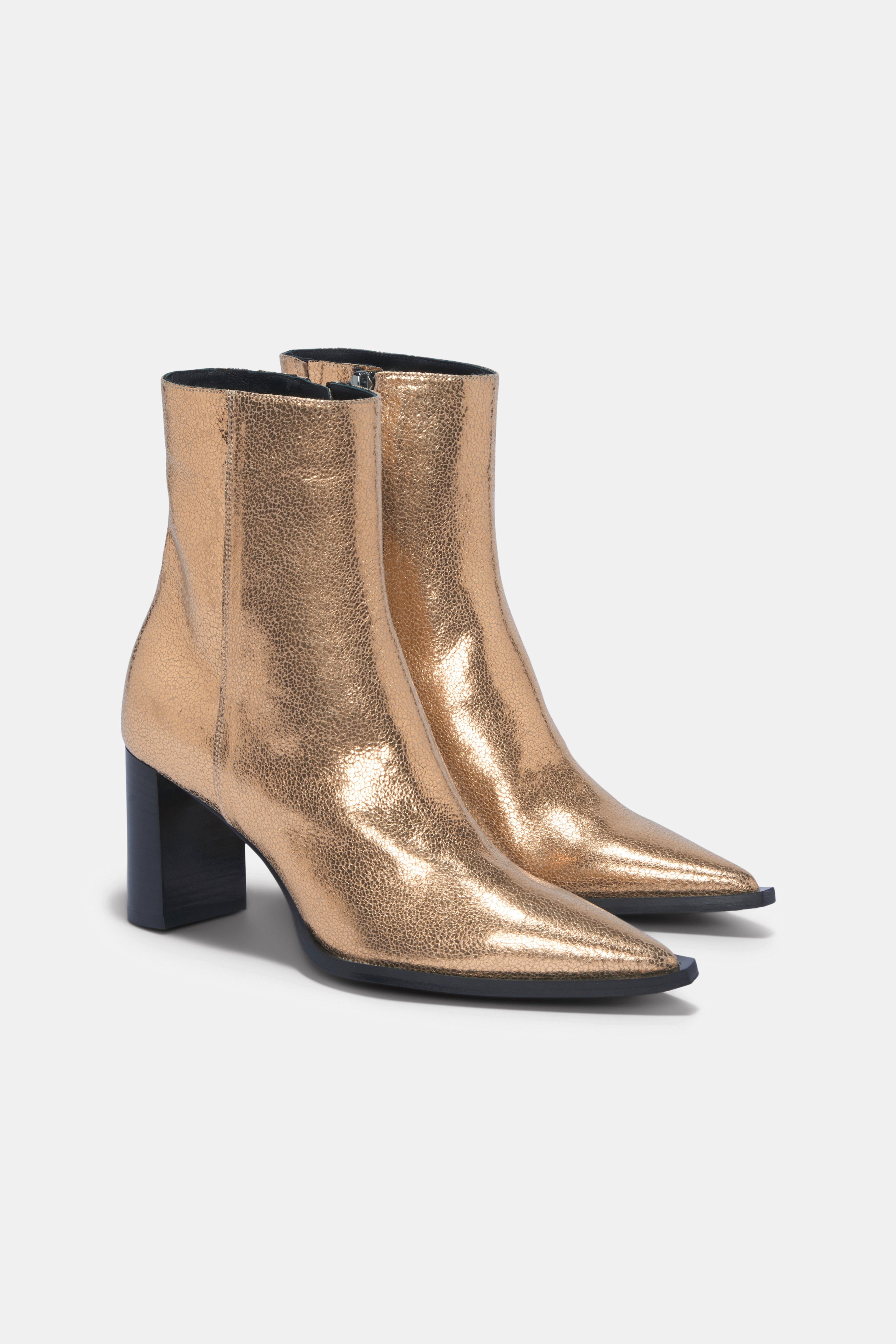 METALLIC CHIC bootie - 6