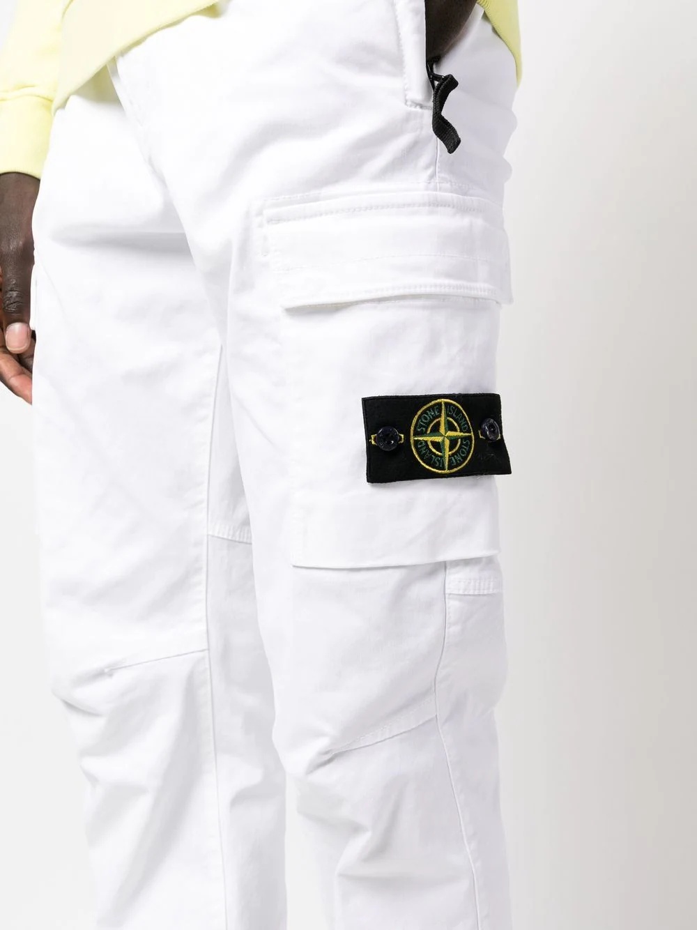 Compass-patch cargo trousers - 5