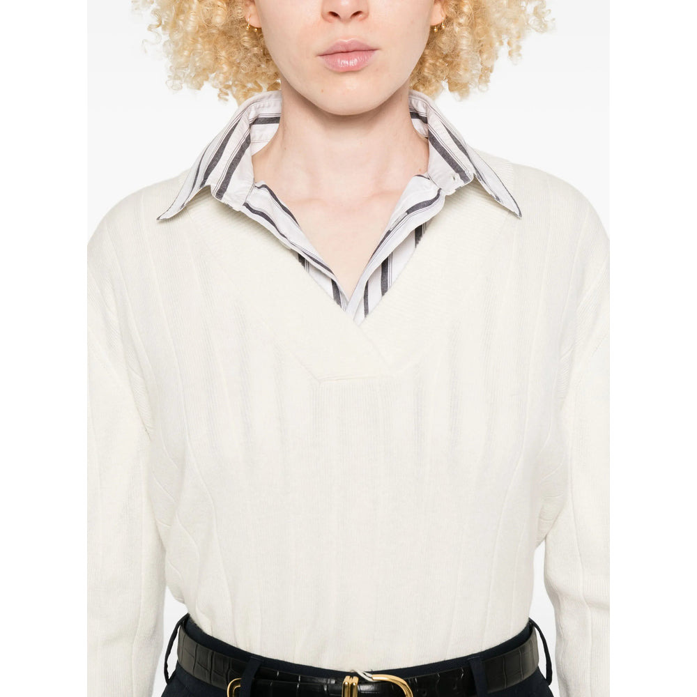 Max Mara White Knitwear - Jumpers Women - 4