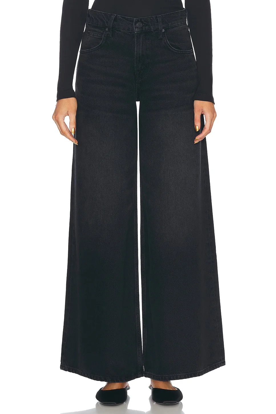 The Slung Sugar Cone Sneak Jeans - 1