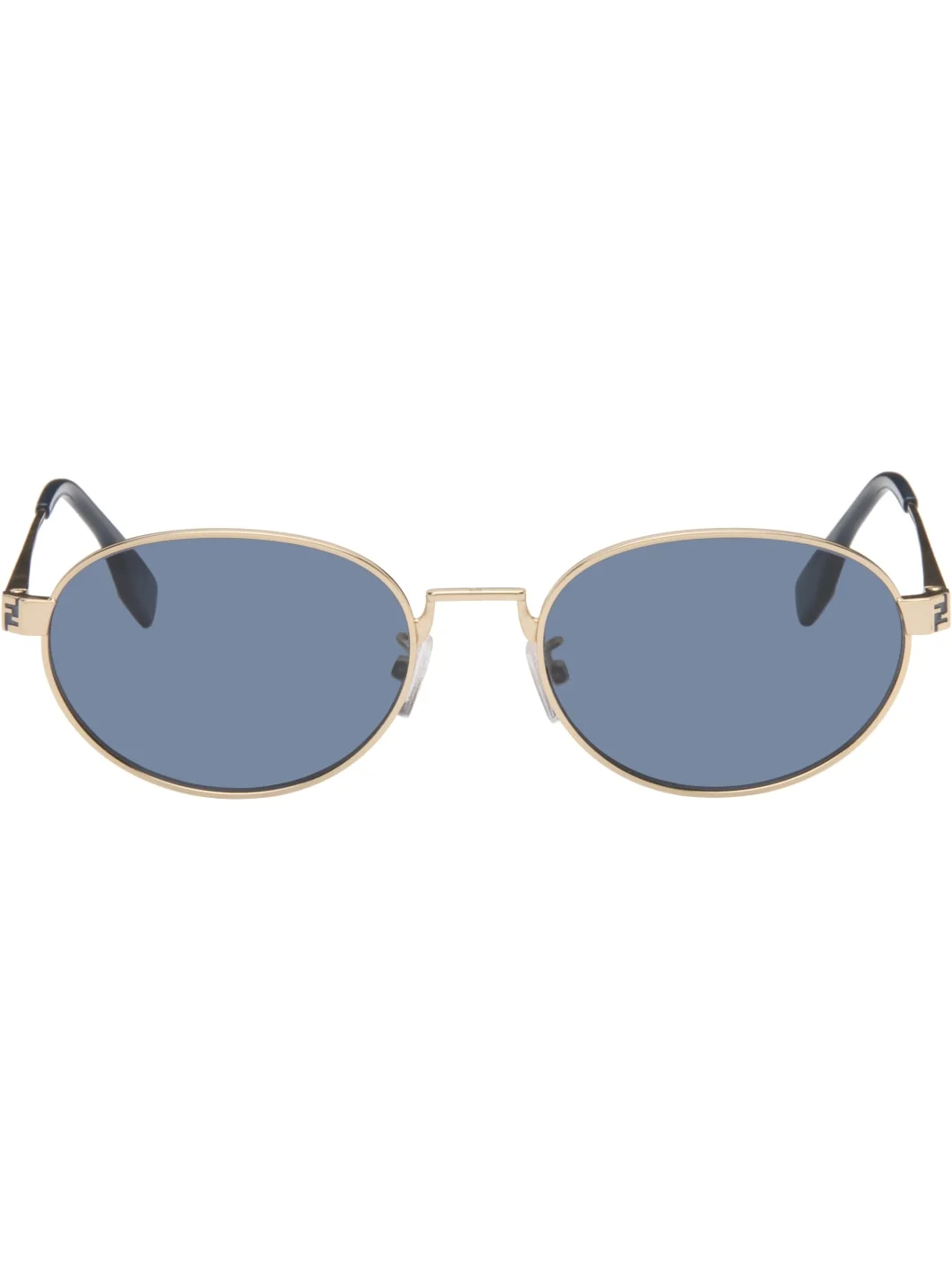 Gold 'Fendi Sky' Sunglasses - 1