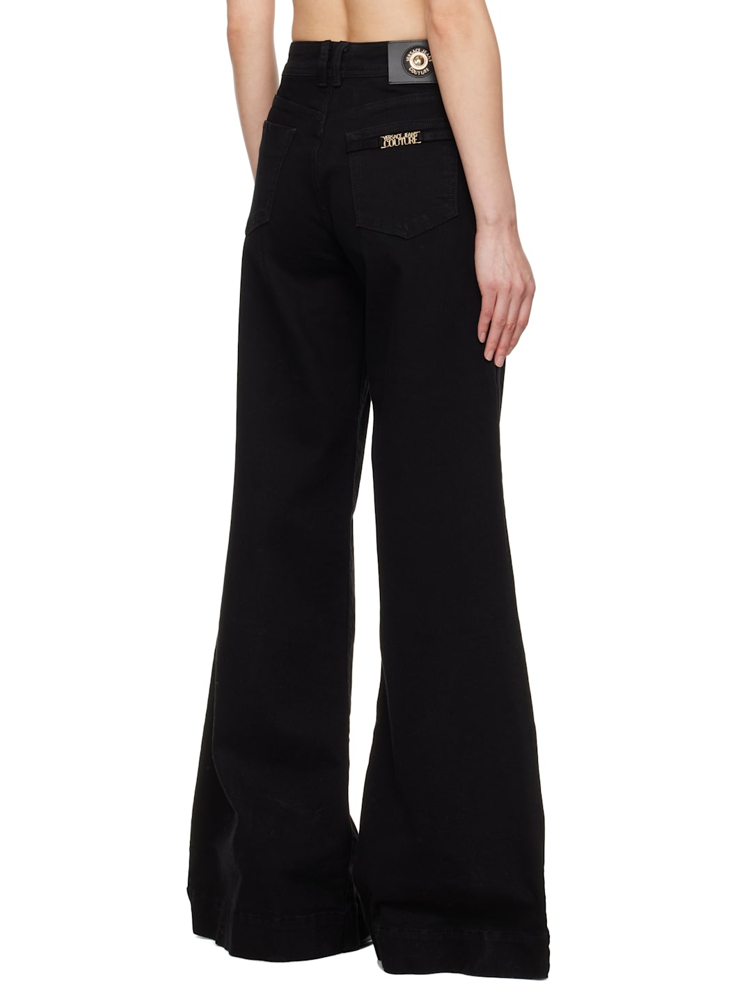 Black Flared Jeans - 3