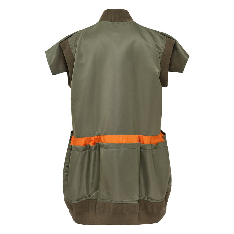 sacai Nylon Twill Vest outlook