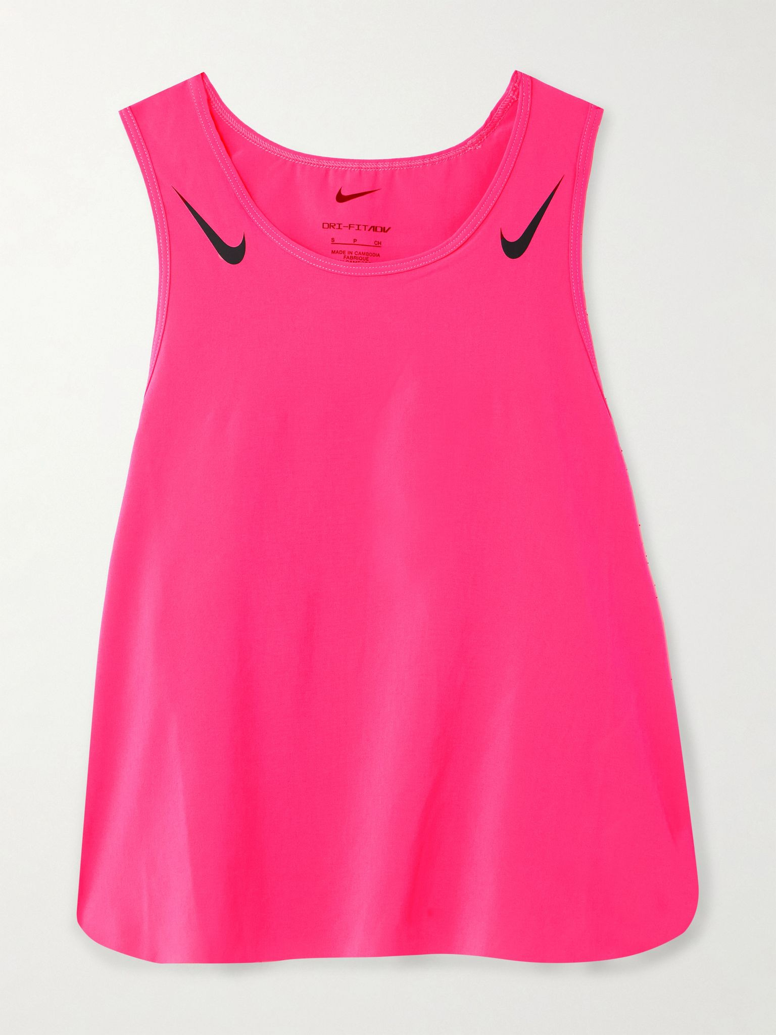 AeroSwift cropped Dri-FIT ADV tank Bright pink - 1
